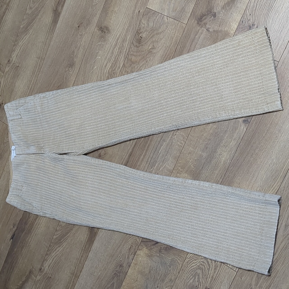 Banana Republic Stretch Tan Corduroy Pant bootcut size 2